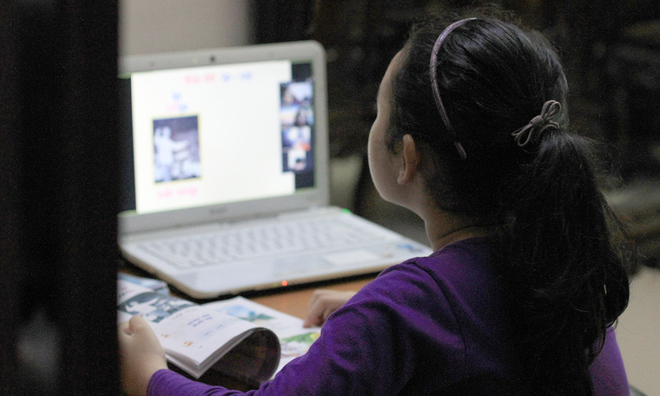 Nguy cơ trẻ em bị quấy rối tình dục khi học online